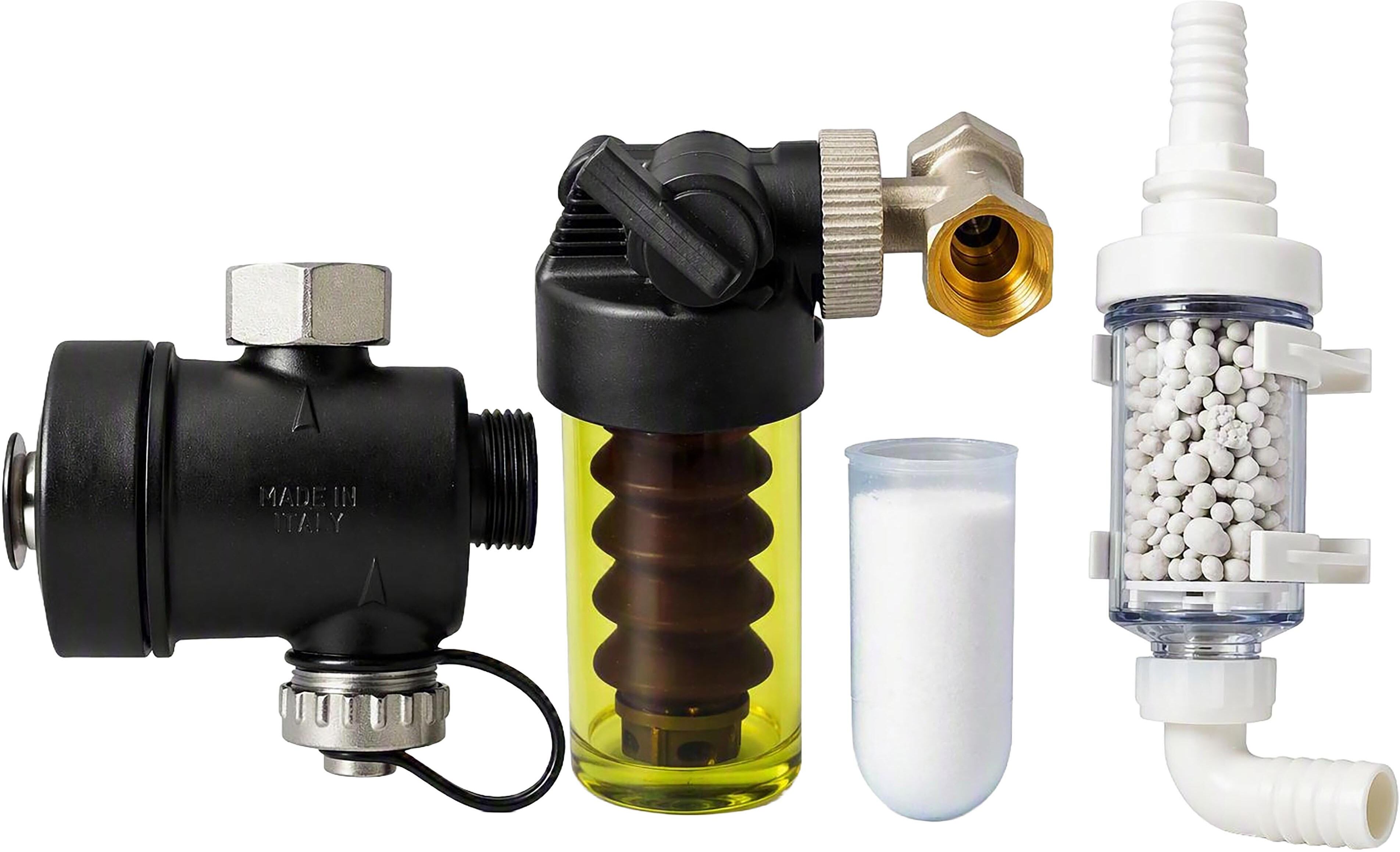 Acquafiltra KIT CALDAIA AQUAFILTRA CON DEFANGATORE DOSATORE POLIFOSFATI E NEUTRALIZZATORE CONDENSA