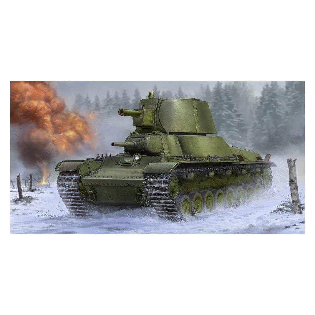 Trumpeter Soviet T-100Z Heavy Tank (09591)