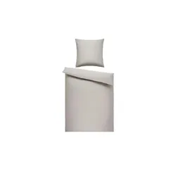 como Bettwäsche  Uni Satin , beige , Maße (cm): B: 135