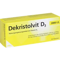 Dekristolvit D3 2000 I.e. 60 ST