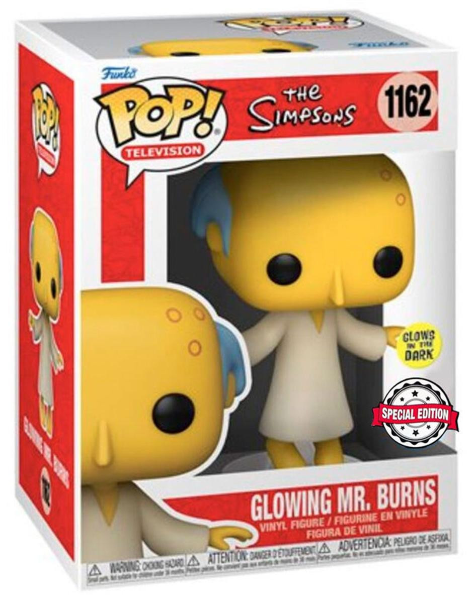 Funko Pop! The Simpsons - Gloeiende Mr. Burns 1162 Speciale Editie - Vinyl figuur