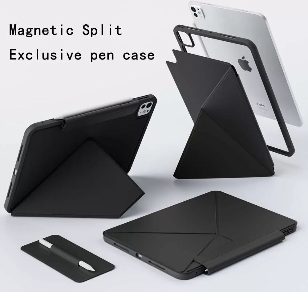 INF Magnetische Doppelseitige Schutzhülle für iPad Pro 11" (2020/2021/2022) - Schwarz