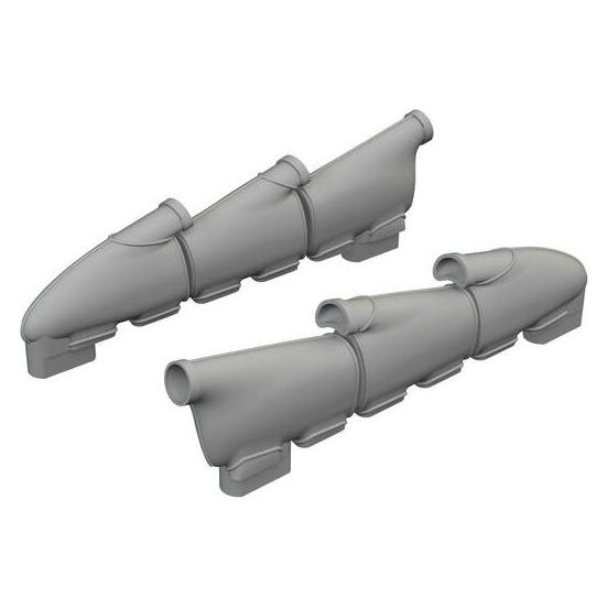 Eduard Hurricane Mk.I exhaust rounded PRINT for Arma Hobby (6481185)