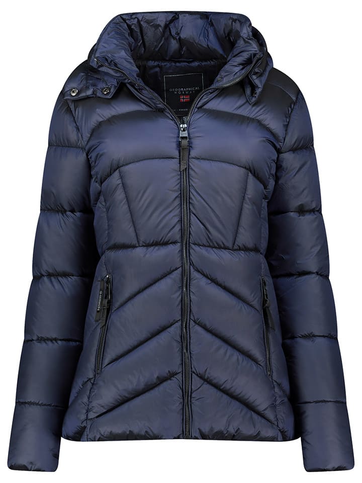 Geographical Norway Steppjacke "Blanche" in Dunkelblau - XXL