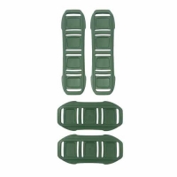 Scubapro - S-Tek Farbpad-Kit für Schulter und Hüfte - Farbe: Olivgrün