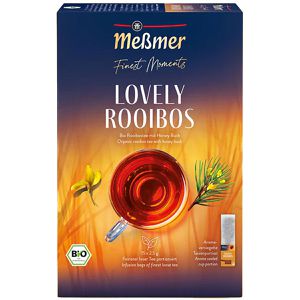 Meßmer Tee Lovely Rooibos, BIO, Rooibostee, 37,5 g, 15 Beutel