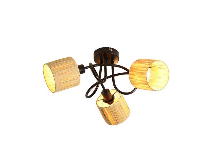 Nettlife Deckenstrahler Lepore 3-flammig 43.5/22/16.5cm, Schwarz, Metall, E14, 22x16.5x43.5 cm, Lampen & Leuchten, Innenbeleuchtung, Spots & Strahler, Deckenspots