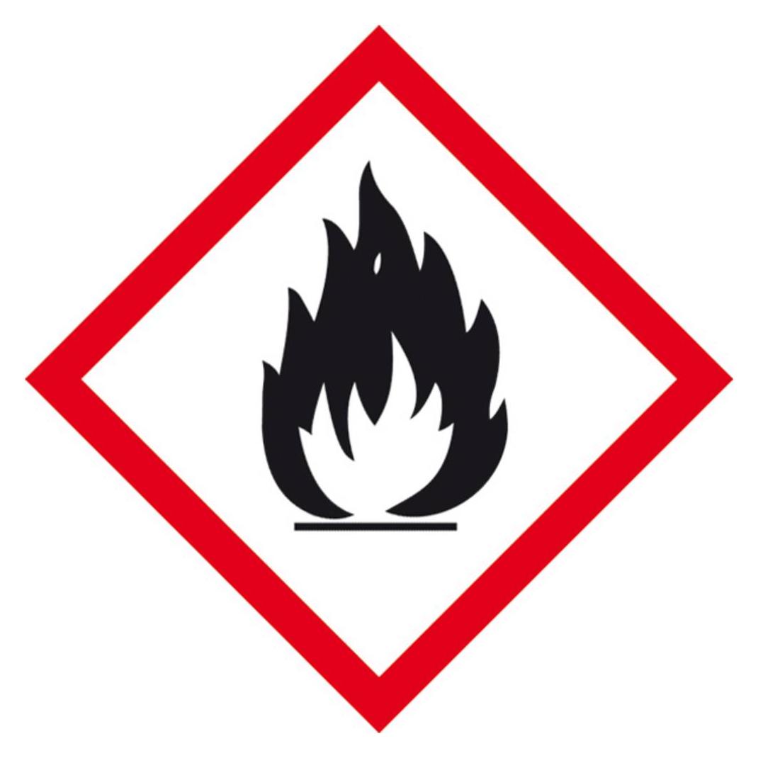 Wolk 21.B1014 GHS-Gefahrenpiktogramm 02 Flamme Folie selbstklebend B x H (21.B1014)