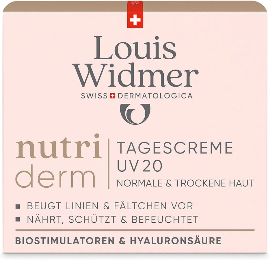 Louis Widmer nutriderm Tagescreme UV 20 unparfümiert