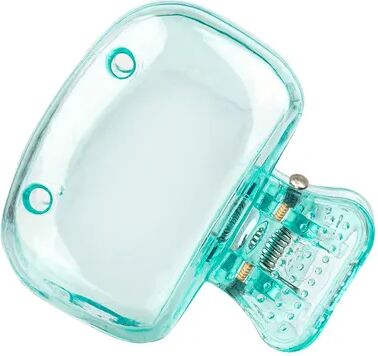 Modern Mode Marketplace Travel Toothbrush Cover Clip On Toothbrush Head Protector Cap sky Blue