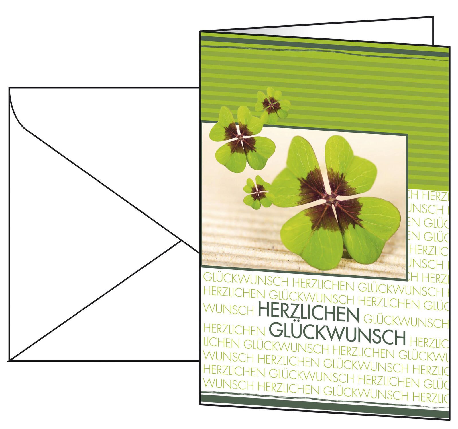 SIGEL Glückwunschkarten Fortune DIN A6 DS004