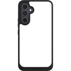 Nivocase Handyhülle für Samsung Galaxy A54 5G Hülle NIVOpure Case Schwarz Farbe einfarbig weiss (Samsung Galaxy A54 5G), Smartphone Hülle, Weiss, Schwarz