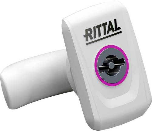 Rittal 2420010 SZ Vorreiberverschluss für AX, Kunststoff, mit Doppelbarteinsatz Verschluss 1St.