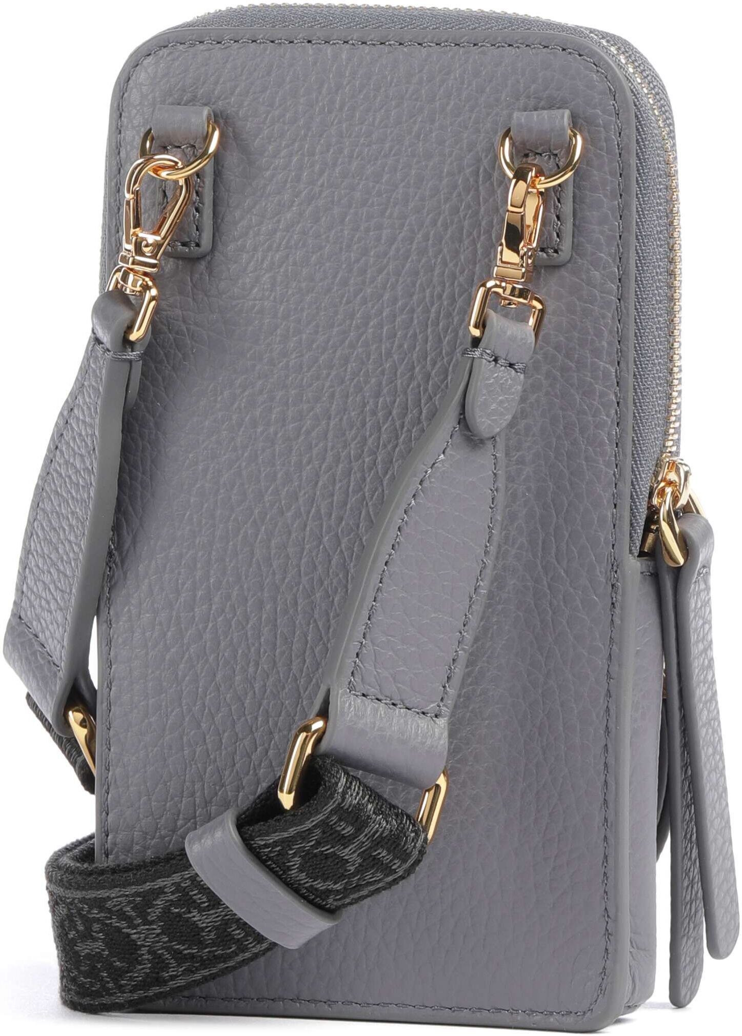 Coccinelle Pixie Handytasche aus Leder, blau