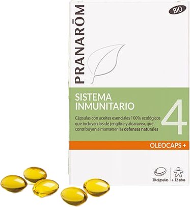 Pranarom Oleocaps 4 Natural Defenses 30Cap. 30 Units
