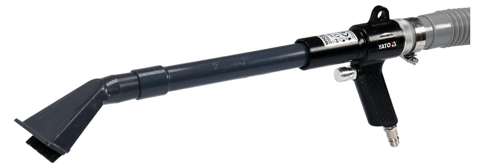Yato YT-09990 trommelstofzuiger voor droge materialen, zwart
