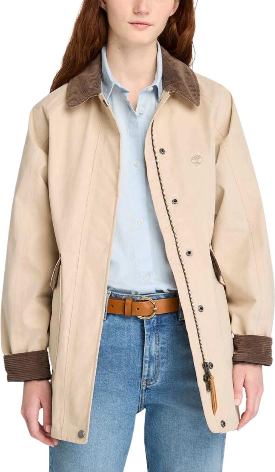 TIMBERLAND - Wasserdichte Barn Wenham Jacke für Damen - Größe M