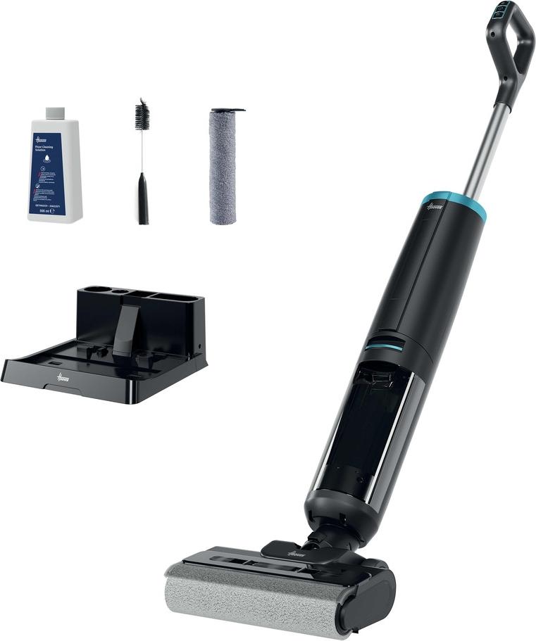 Hoover HW3Z00 011, Stabstaubsauger, Beutellos, Schwarz, 0,55 l, Rechteckig, Trocken
