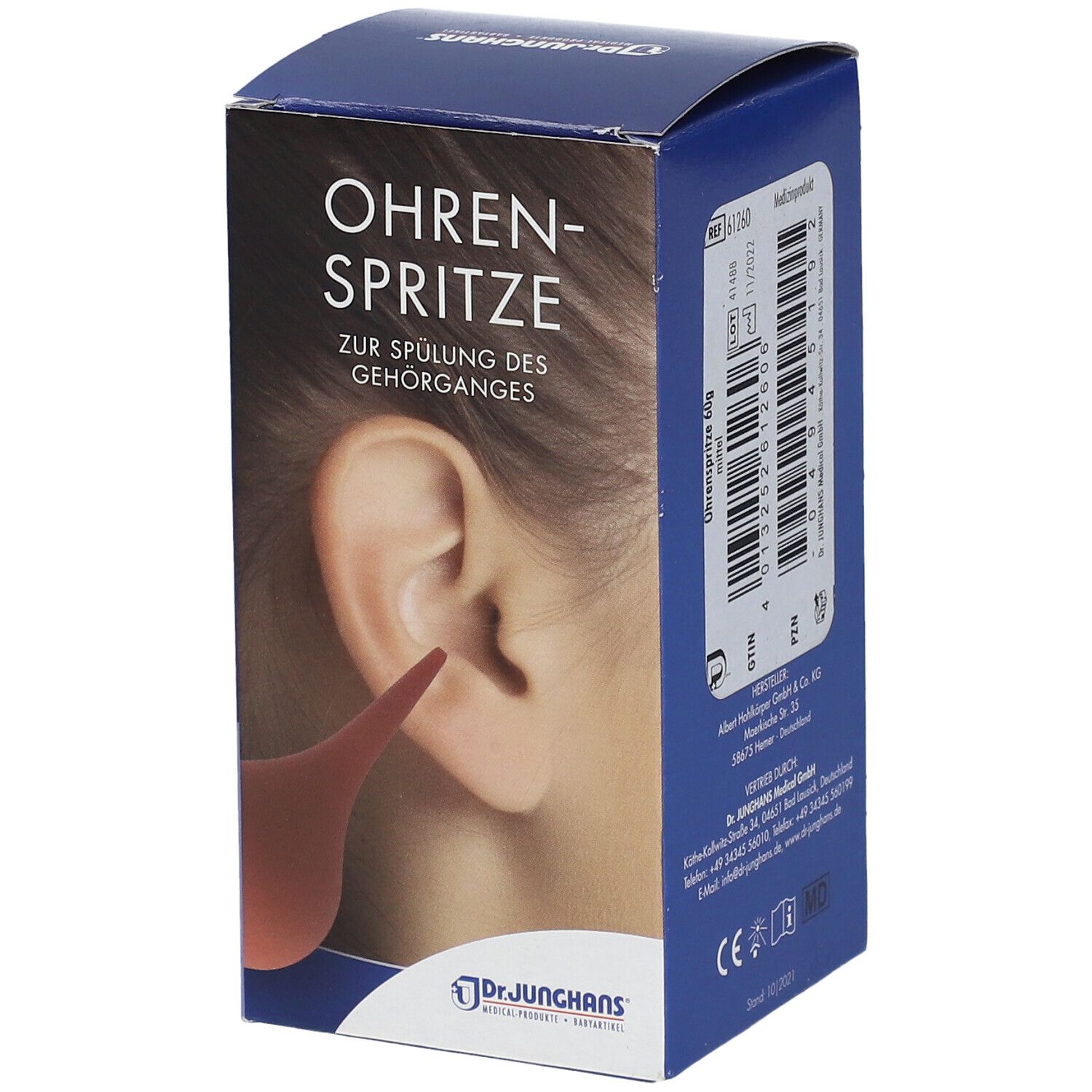 Ohrenspritze 60 g mittel 1 St Spritzen