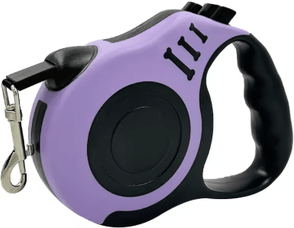 Inspire Picks Automatic Retractable Dog Leash 3M & 5M Nylon Rope Lead For Small & Medium Pets purple2 3m