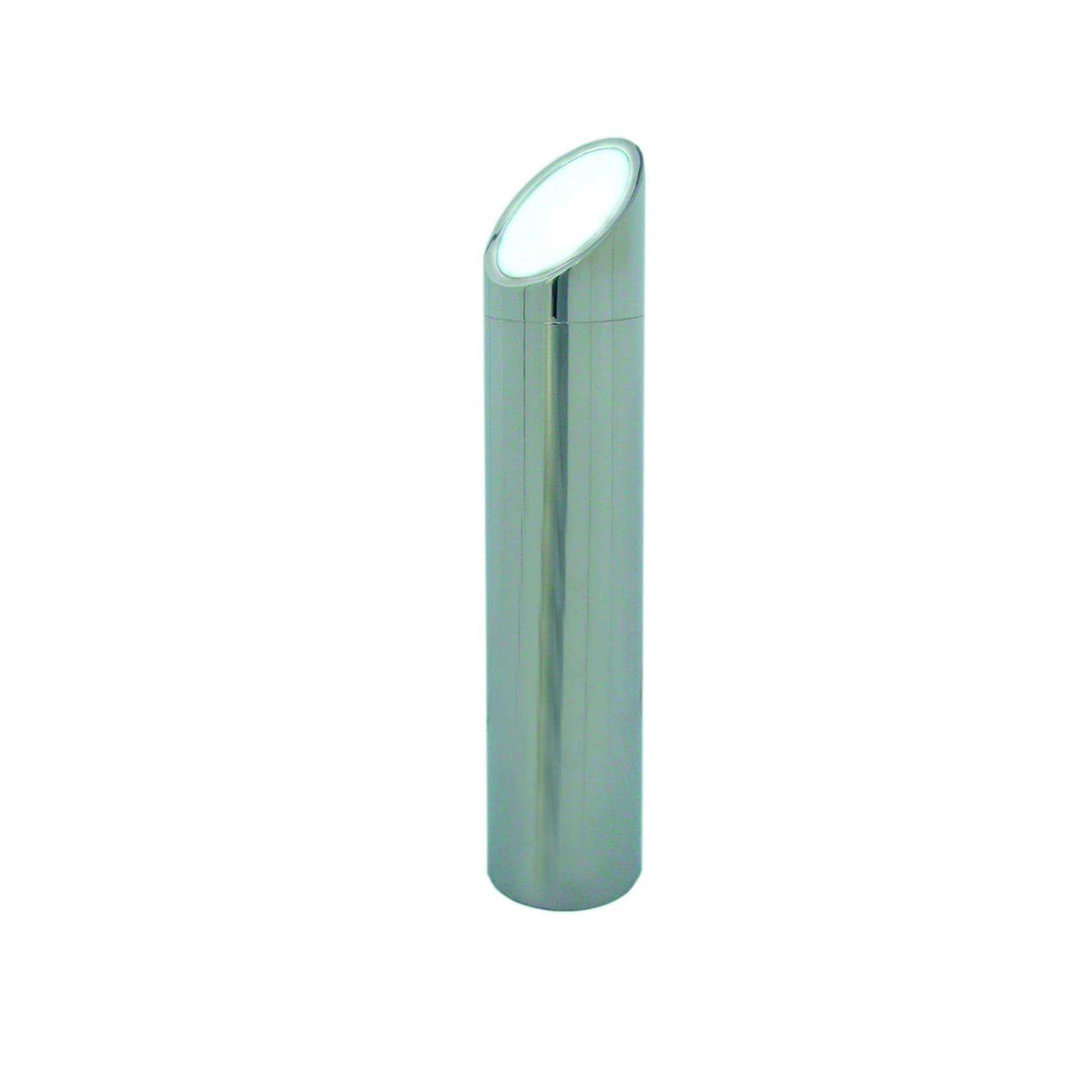 Schanksäule, Modell „Tower“, mit Beleuchtung, matt gebürstet, 1-leitig - 80 mm Ø