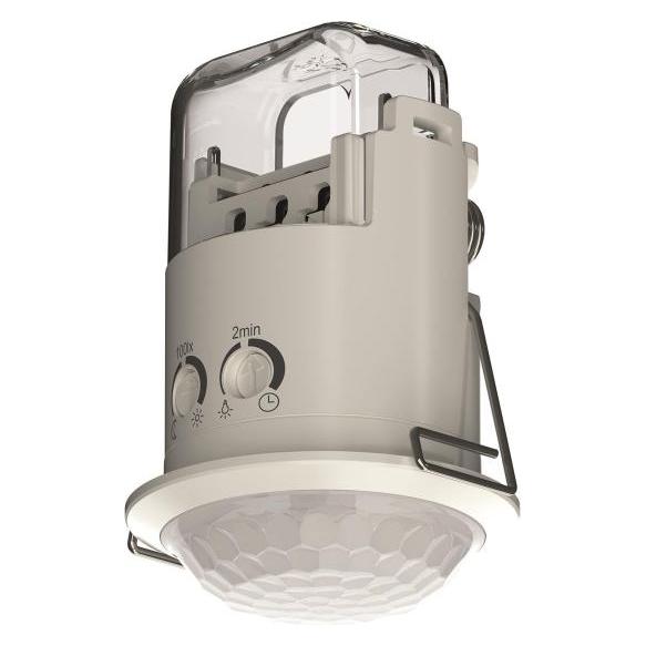Theben 1030202 PIRA T6 Mini DE Kompakter Bewegungsmelder für den Innenbereich, 200 W LED, Erfassungs (3 m) (1030202)