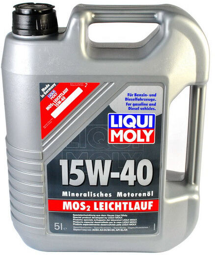 Motoröl LIQUI MOLY 2571 MoS2 Leichtlauf Super 15W40 5L