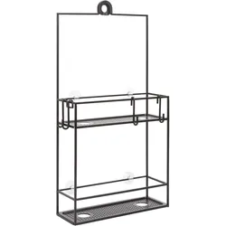 Duschregal Cubiko Schwarz