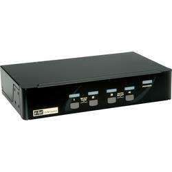 ROLINE DisplayPort USB 2.0 KVM Switch, 1 User - 4 PC 14.01.3329