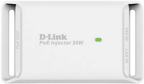 D-Link D-LINK 1-Port Gigabit 30W PoE Injector PoE Injektor 1 GBit/s IEEE 802.3af (12.95 W), IEEE 802.3at (25.5 W)