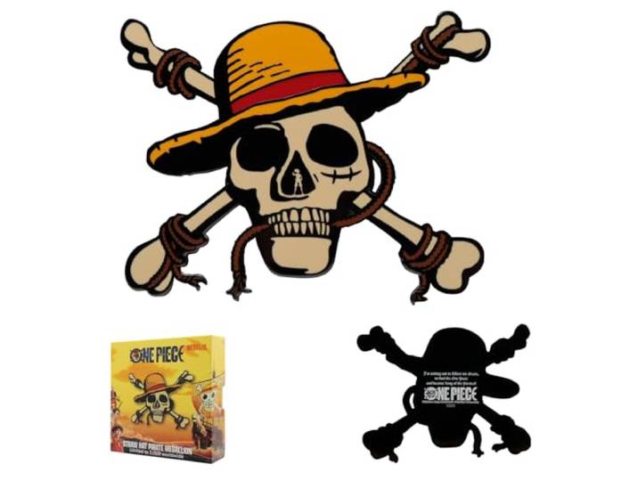 FaNaTtik Jolly Roger-medaillon uit één stuk in beperkte oplage
