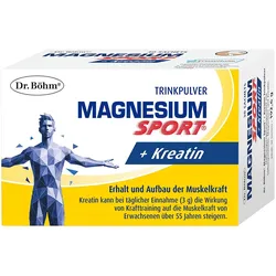 DR.BÖHM Magnesium Sport+Kreatin Granulat 30 St