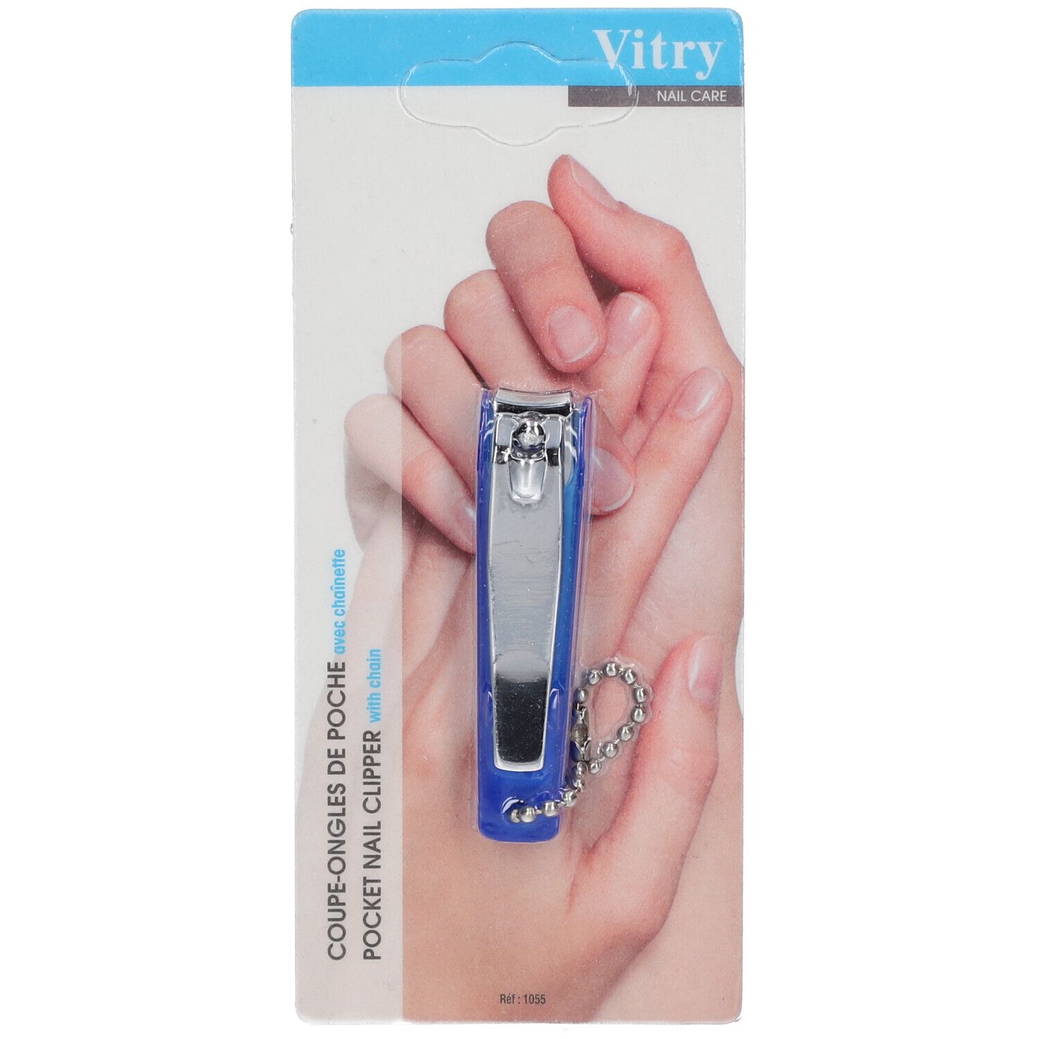 Vitry Classic Nagelknipper Zakmodel + Ketting 105 1 St Nagelknipser