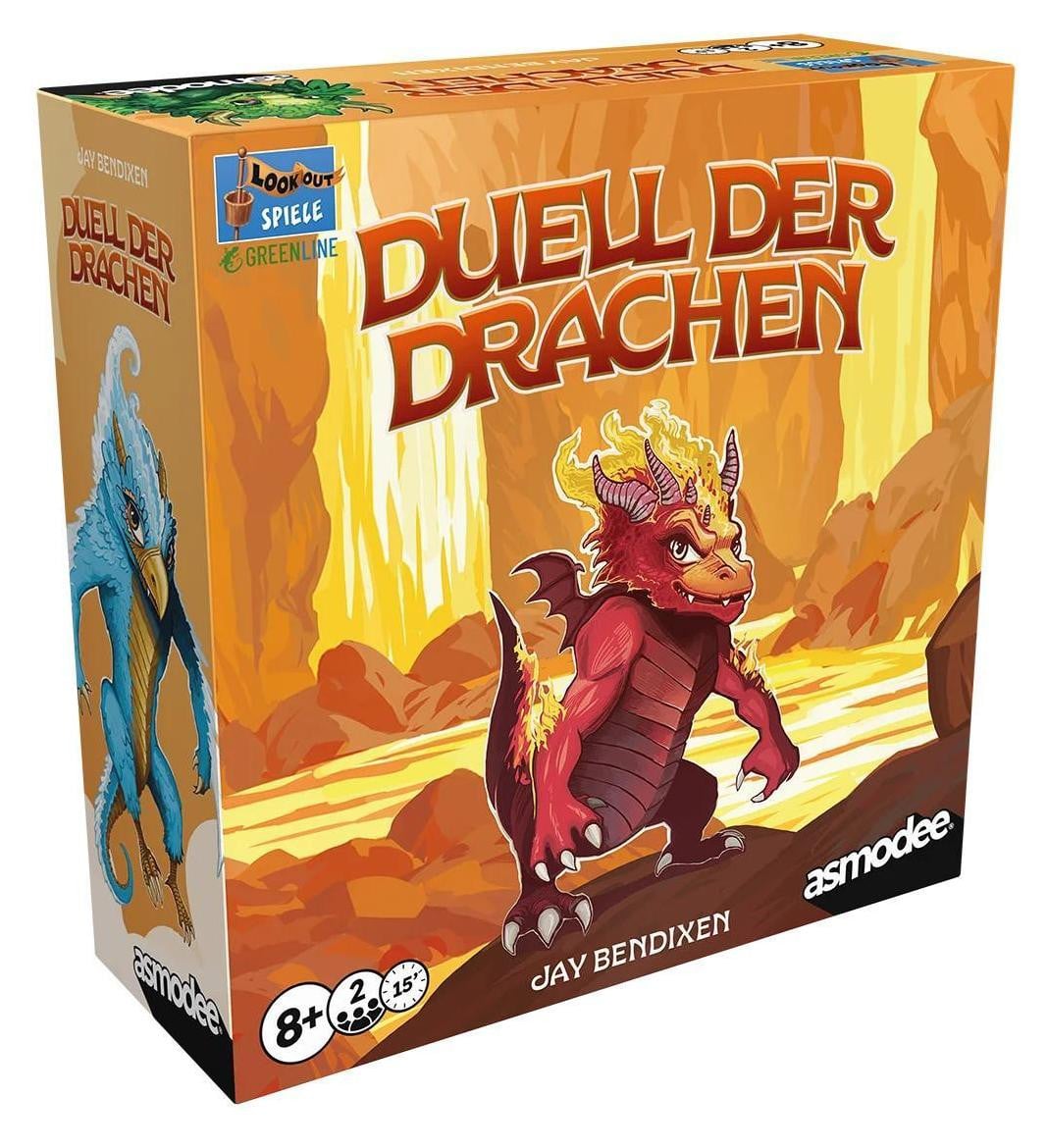 Asmodee Duel der Draken tactisch kaartspel voor 2 spelers