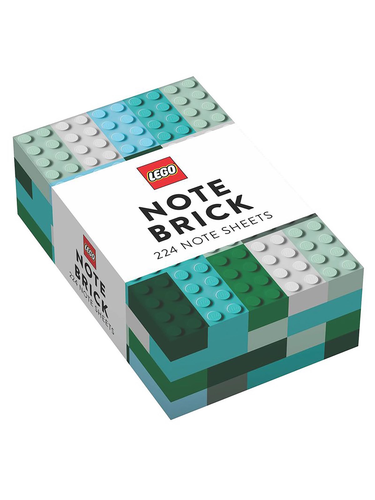 Euromic LEGO Note Brick (Blue-Green) 224 note sheets