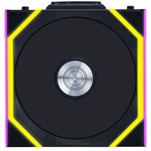120x124,5x28mm Lian Li UNI FAN SL Wireless ARGB PWM Lüfter - Reverse Blade, schwarz