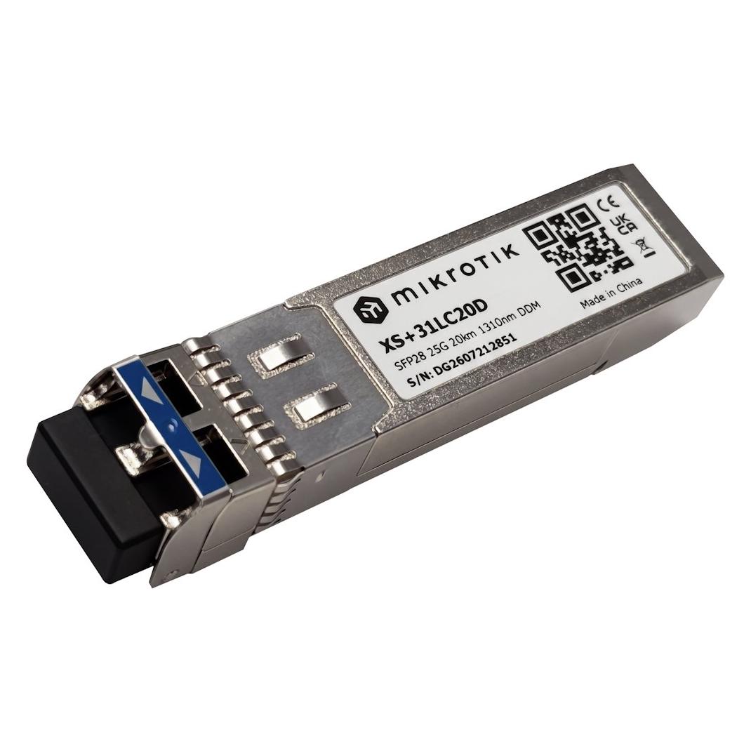 MikroTik Optisches SFP/SFP+/SFP28-Transceiver-Modul, 20 km (XS+31LC20D)