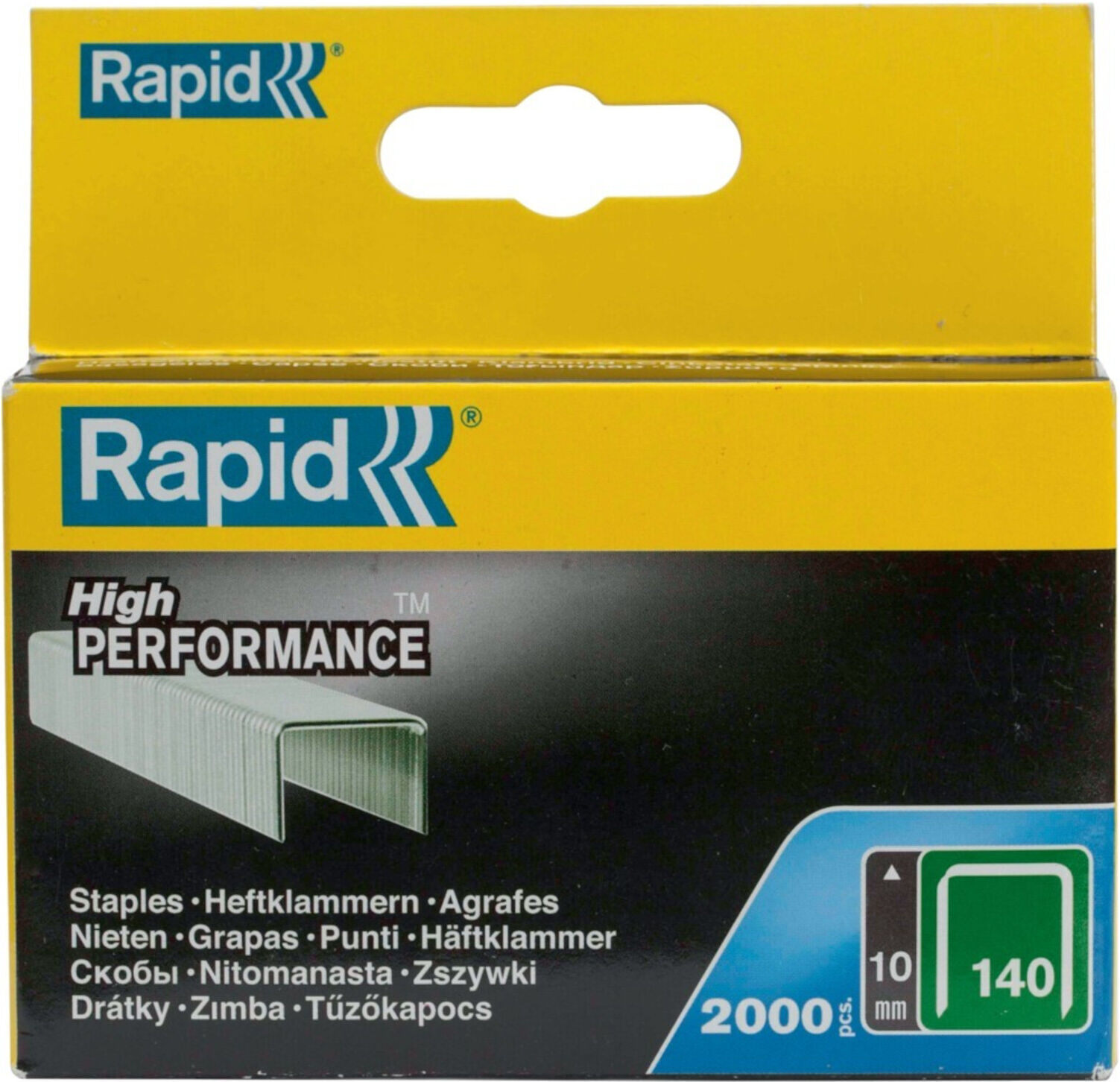 Rapid Heftklammer 140/06 L 004 Pack= 2000 Stück Isaberg Typ 140 (11905731)
