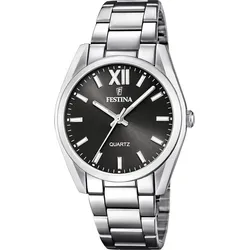 Festina Quarz Damen Boyfriend F20622/6 - schwarz,silber - 36.8mm