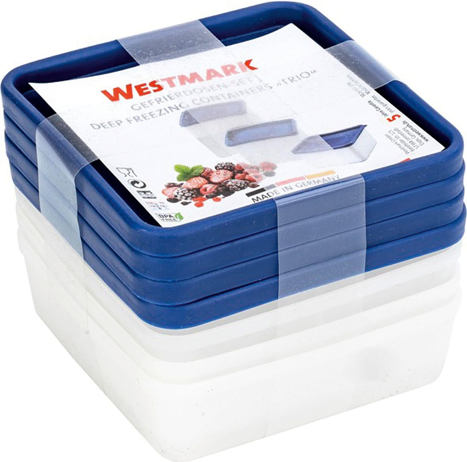 Westmark Trio Frischhaltedosen Set wit