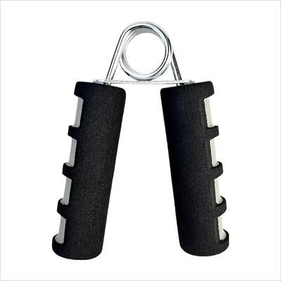 Uplift Essentials Hand Grip Finger Strength Trainer Power Exerciser Forearm Strengthener Carpal Expander grey