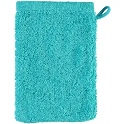 CaWö Waschlappen Lifestyle 16 x 22 cm Baumwolle Blau Türkis