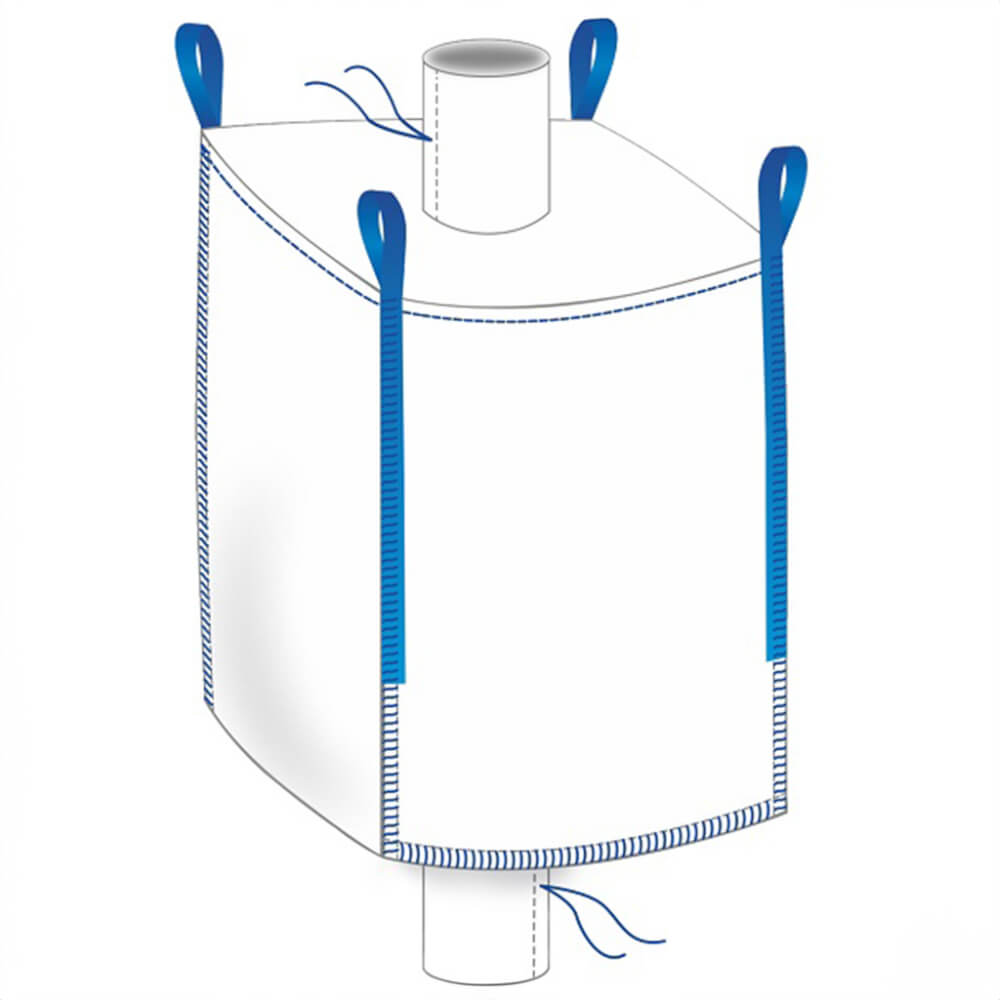 aXpel big-bags mit Einlaufschürze 90 x 90 x 140cm