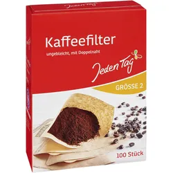Jeden Tag Kaffeefilter Gr. 2