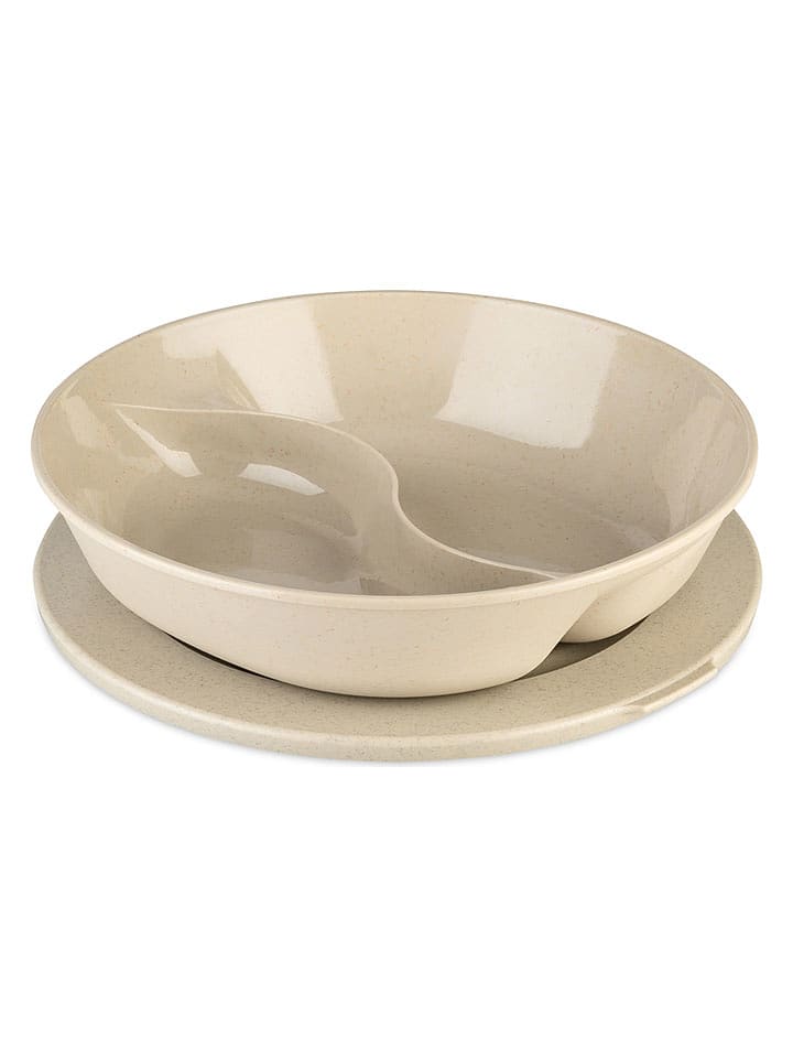 koziol Menüteller in Beige - Ø 25 cm - onesize