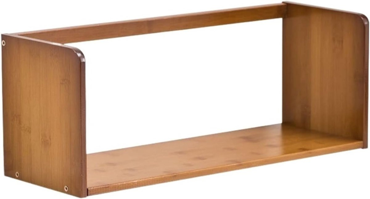 Compact Bureau Boekenplank Bruin B/D/H: 41 x 17,7 x 19,5 cm