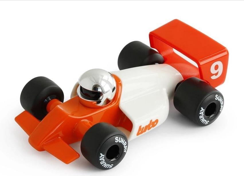 Playforever Turbo speelgoedauto Lauper klassiek raceauto-ontwerp