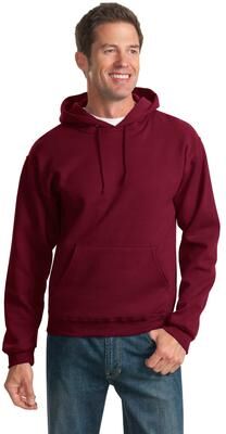 Jerzees 996 NuBlend Pullover Hooded Sweatshirt in Cardinal size 3XL   Cotton Polyester 996MR, 996M