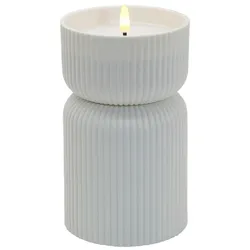 LED-Kerze Lioris Weiß max. 0,06 Watt