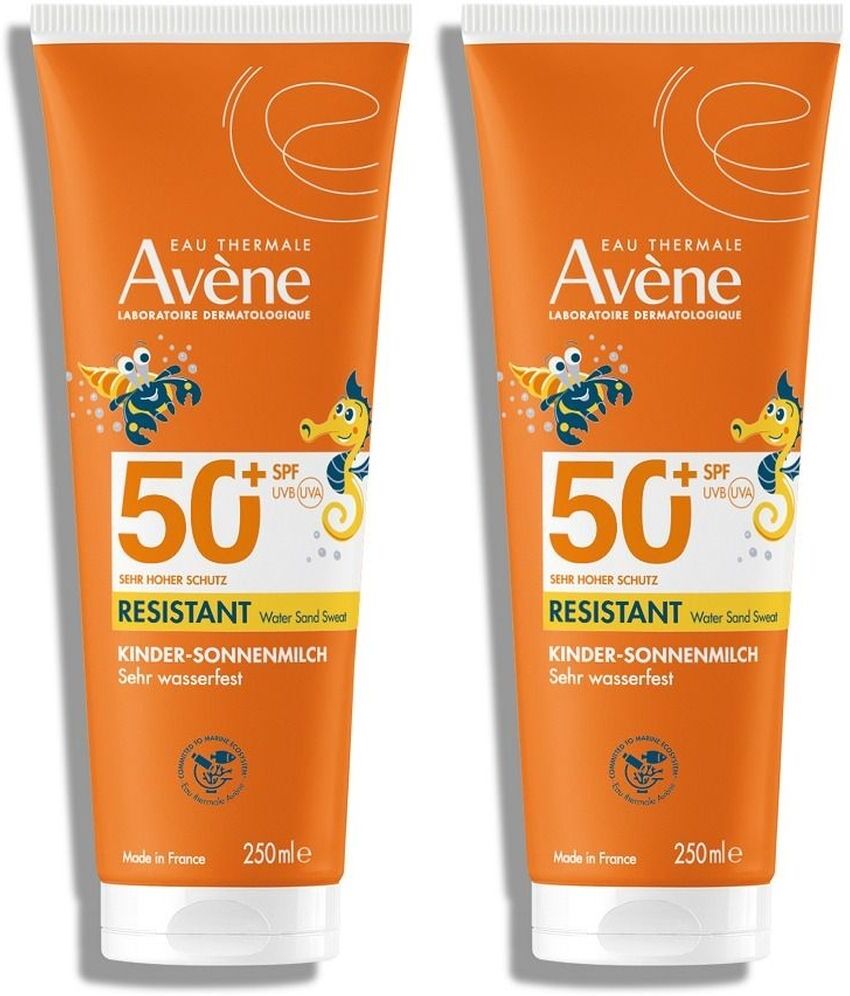 Avene SunSitive Kinder Sonnenmilch SPF 50+ 2x 2x250 ml Milch